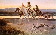 Charles M Russell Carson  s Men Spain oil painting reproduction